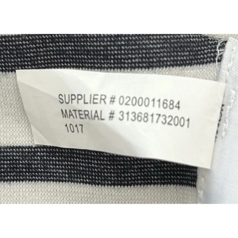 NWOT Polo Ralph Lauren Girls Striped Drop Waist Dress Size L (12-14) Navy Blue